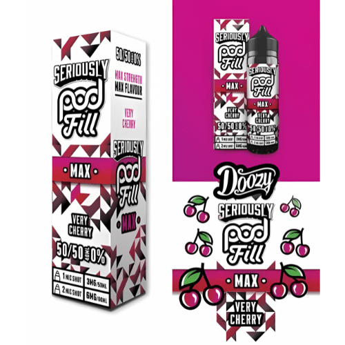 Doozy Seriously Pod Fill Max Very Cherry 60ml Salts