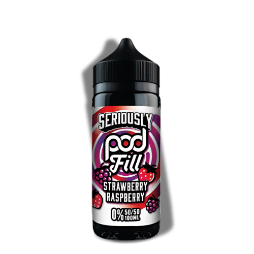 Doozy Seriously Pod Fill Strawberry Raspberry 120ml