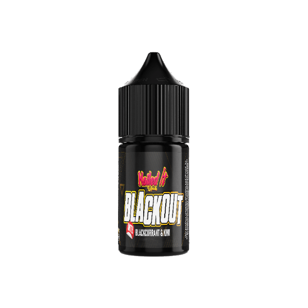 Nailed it E-liquids Blackout MTL 30ml 10MG