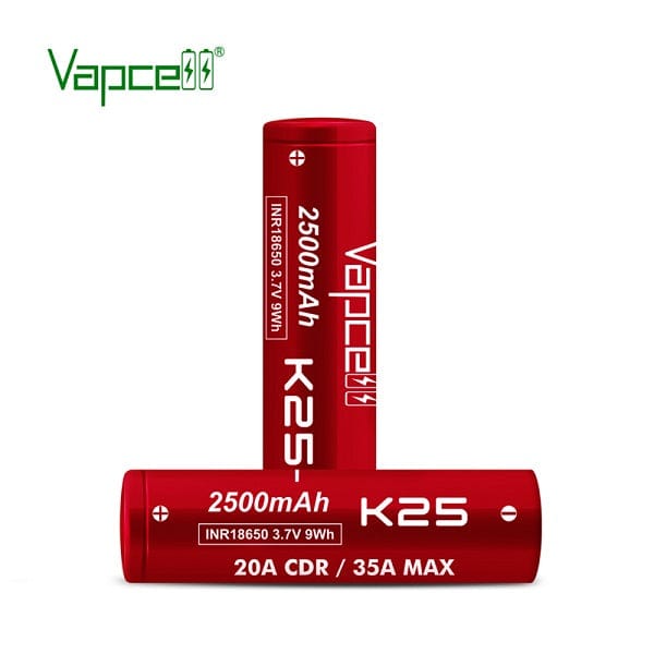 Vapcell K25 18650 2500mah 20A