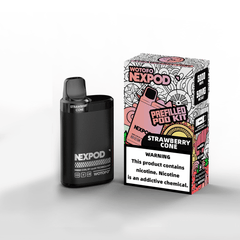 Wotofo nexPOD Disposable Kit 3500 Puffs Rechargeable 5% Strawberry Cone
